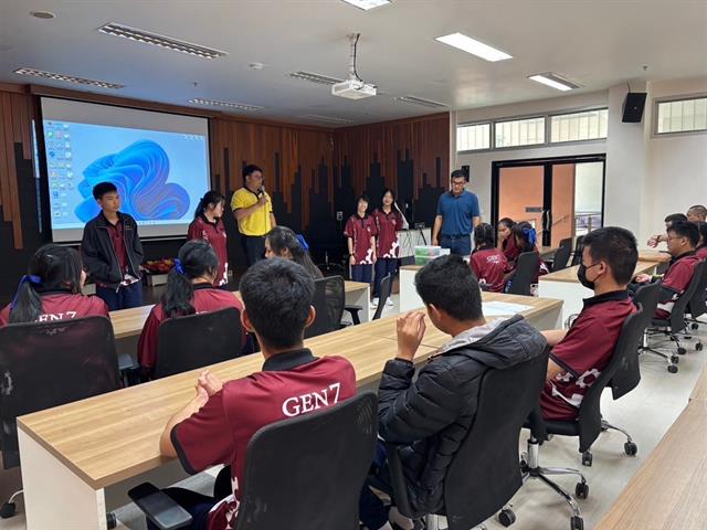 คณะวิศวกรรมศาสตร์ เปิดบ้านต้อนรับนักเรียนเทศบาล 6 นครเชียงราย จัดกิจกรรมอบรมเชิงปฏิบัติการ เสริมหลักสูตรด้านวิศวกรรม