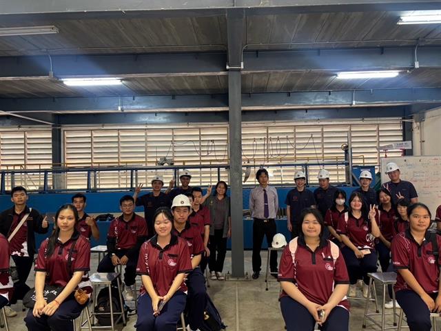 คณะวิศวกรรมศาสตร์ เปิดบ้านต้อนรับนักเรียนเทศบาล 6 นครเชียงราย จัดกิจกรรมอบรมเชิงปฏิบัติการ เสริมหลักสูตรด้านวิศวกรรม