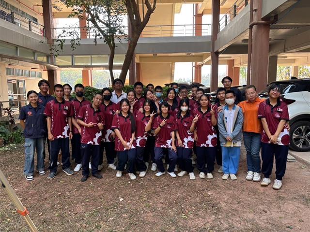คณะวิศวกรรมศาสตร์ เปิดบ้านต้อนรับนักเรียนเทศบาล 6 นครเชียงราย จัดกิจกรรมอบรมเชิงปฏิบัติการ เสริมหลักสูตรด้านวิศวกรรม