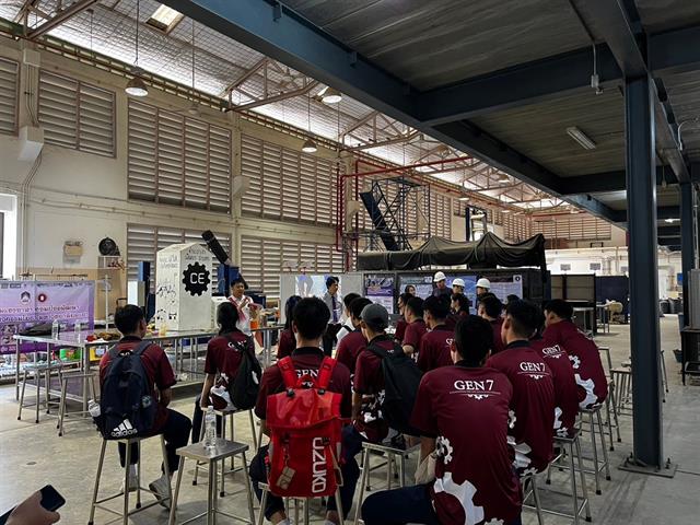 คณะวิศวกรรมศาสตร์ เปิดบ้านต้อนรับนักเรียนเทศบาล 6 นครเชียงราย จัดกิจกรรมอบรมเชิงปฏิบัติการ เสริมหลักสูตรด้านวิศวกรรม