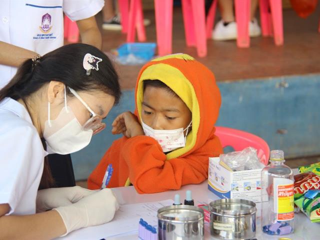 คณะสหเวชศาสตร์ จัดโครงการค่ายอาสาพัฒนาชุมชน กิจกรรมสหเวชฯ อาสาพัฒนาชุมชน