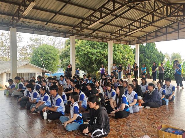 คณะสหเวชศาสตร์ จัดโครงการค่ายอาสาพัฒนาชุมชน กิจกรรมสหเวชฯ อาสาพัฒนาชุมชน