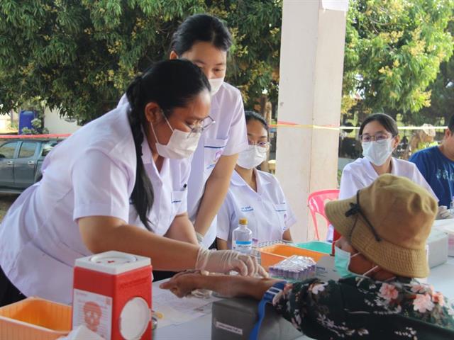 คณะสหเวชศาสตร์ จัดโครงการค่ายอาสาพัฒนาชุมชน กิจกรรมสหเวชฯ อาสาพัฒนาชุมชน