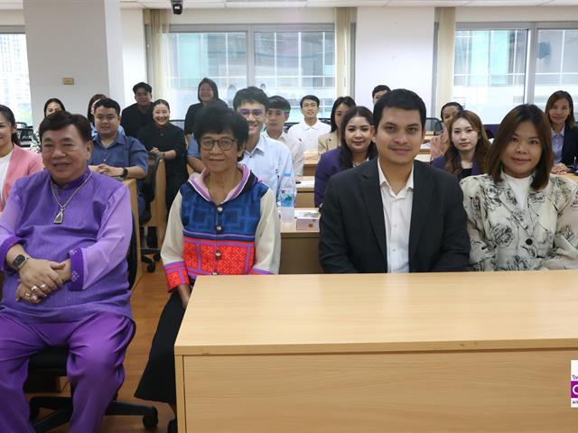 วิทยาลัยการจัดการ หลักสูตรการศึกษามหาบัณฑิต สาขาวิชาการบริหารการศึกษา จัดบรรยายพิเศษ หัวข้อ “ผู้นำในยุค AI”