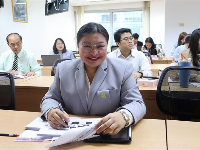วิทยาลัยการจัดการ หลักสูตรการศึกษามหาบัณฑิต สาขาวิชาการบริหารการศึกษา จัดบรรยายพิเศษ หัวข้อ “ผู้นำในยุค AI”