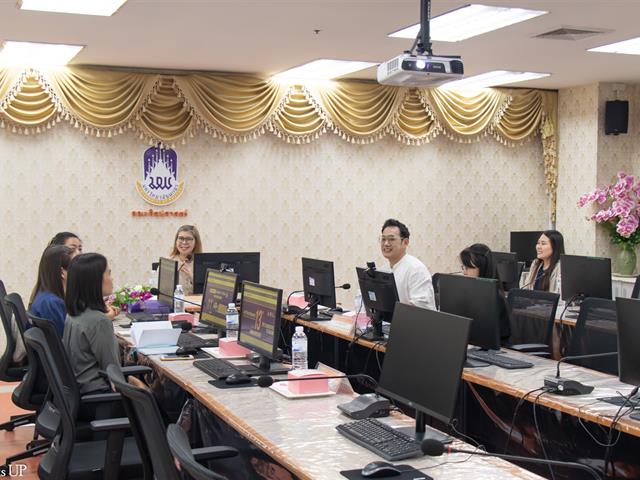 คณะศิลปศาสตร์ให้การต้อนรับฝ่ายงานบริหาร โรงเรียนสาธิตมหาวิทยาลัยพะเยา