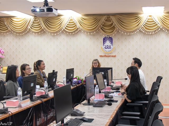 คณะศิลปศาสตร์ให้การต้อนรับฝ่ายงานบริหาร โรงเรียนสาธิตมหาวิทยาลัยพะเยา