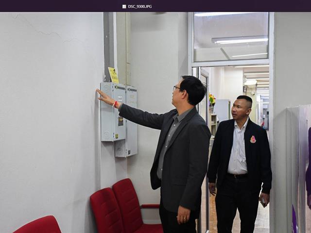 วิทยาลัยการศึกษา ลงพื้นที่ตรวจสอบอาคารหลังเหตุการณ์แผ่นดินไหว