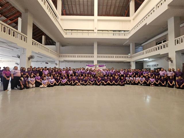 คณบดีคณะสหเวชศาสตร์ พร้อมผู้บริหาร ร่วมถวายพระพรชัยมงคล กรมสมเด็จพระเทพรัตนราชสุดาฯ เนื่องในโอกาสวันคล้ายวันพระราชสมภพ 2 เม.ย.68