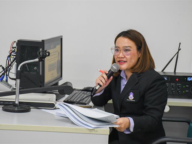 วิทยาลัยการศึกษา ดำเนินการจัดการสอบการศึกษาค้นคว้าด้วยตนเอง (IS) สำหรับนิสิตหลักสูตรการศึกษามหาบัณฑิต สาขาวิชาการบริหารการศึกษา ประจำปีการศึกษา 2567