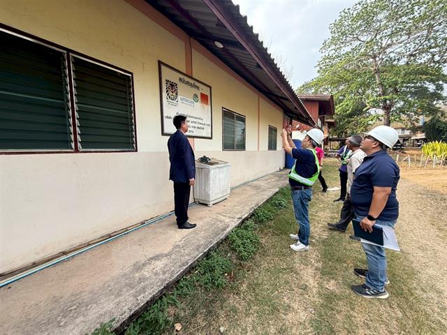 Engineering UP, led a team of volunteer engineers to assess structural damage across 8 districts in Phayao after earthquake