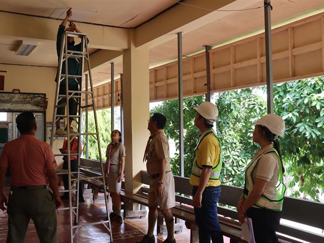 Engineering UP, led a team of volunteer engineers to assess structural damage across 8 districts in Phayao after earthquake