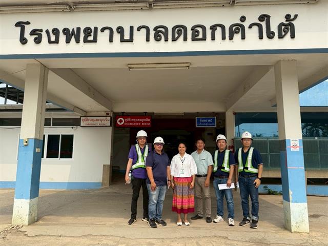 Engineering UP, led a team of volunteer engineers to assess structural damage across 8 districts in Phayao after earthquake