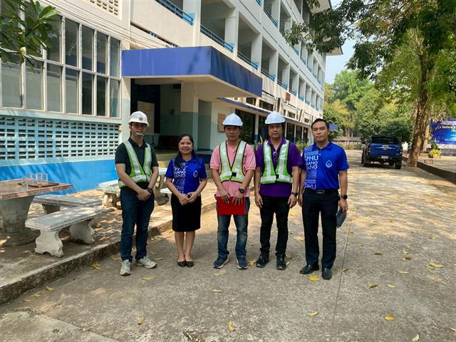 Engineering UP, led a team of volunteer engineers to assess structural damage across 8 districts in Phayao after earthquake