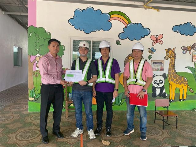 Engineering UP, led a team of volunteer engineers to assess structural damage across 8 districts in Phayao after earthquake