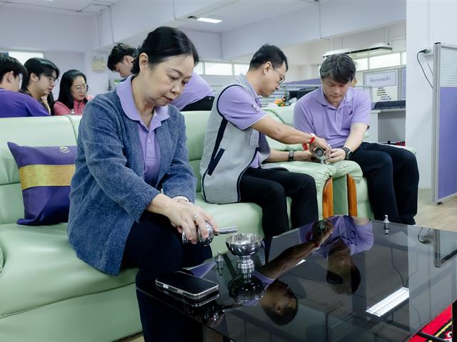 มหาวิทยาลัยพะเยา จัดพิธีทำบุญเปิดศูนย์สิ่งแวดลัอมและการจัดการที่ยั่งยืน
