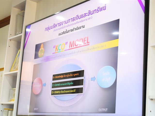 นิเทศการฝึกประสบการณ์วิชาชีพการบริหารการศึกษา ณ สพป.ชร.3