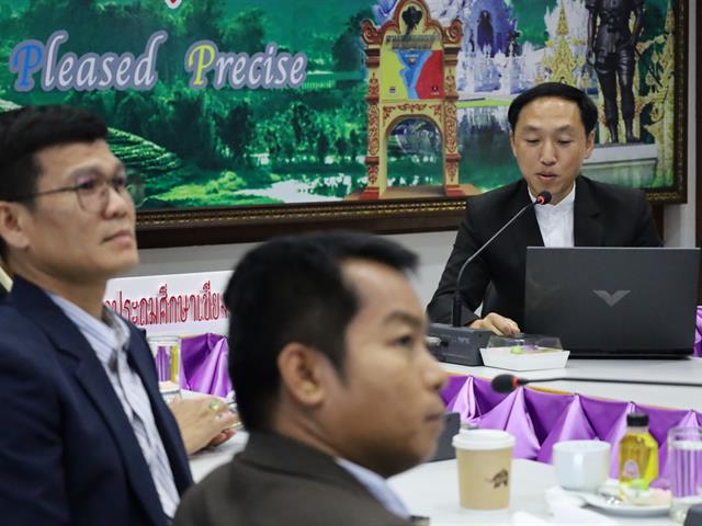 นิเทศการฝึกประสบการณ์วิชาชีพการบริหารการศึกษา ณ สพป.ชร.3