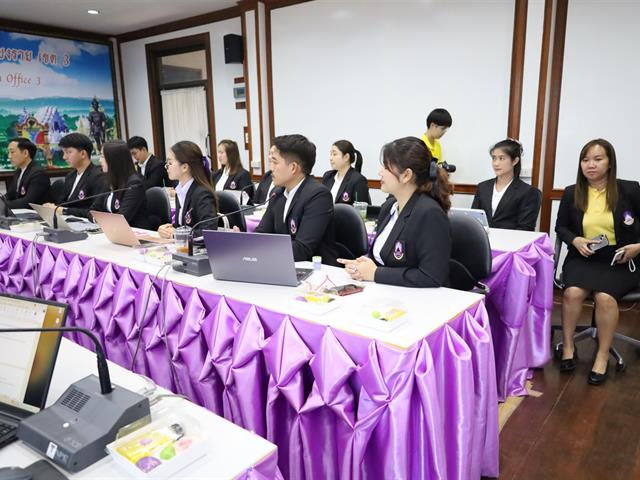 นิเทศการฝึกประสบการณ์วิชาชีพการบริหารการศึกษา ณ สพป.ชร.3