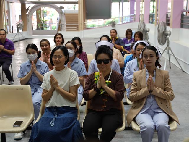 พิธีสระเกล้าดำหัวผู้อาวุโส เนื่องในวันสงกรานต์ และวันปีใหม่ไทย ประจำปี 2568