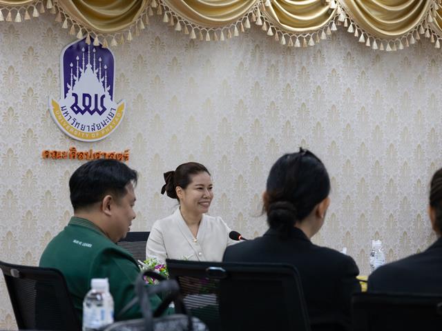 คณะศิลปศาสตร์ ให้การต้อนรับวิทยาลัยนานาชาติ มหาวิทยาลัยแม่โจ้