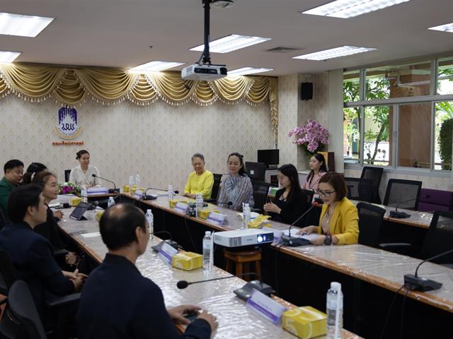 คณะศิลปศาสตร์ ให้การต้อนรับวิทยาลัยนานาชาติ มหาวิทยาลัยแม่โจ้