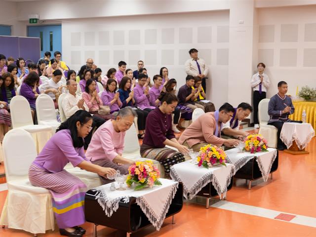 คณะศิลปศาสตร์จัดโครงการสุขสะหรี ปี๋ใหม่เมือง และทำบุญคณะศิลปศาสตร์ ประจำปี ๒๕๖๘
