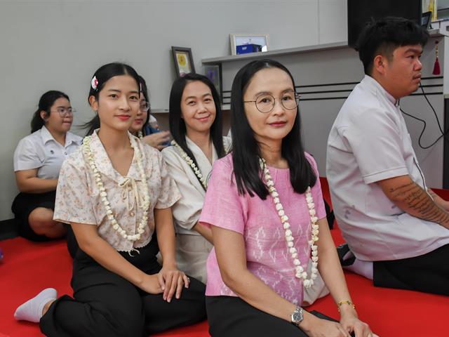 วิทยาลัยการศึกษา จัดพิธีทำบุญวิทยาลัยการศึกษา และรดน้ำดำหัว ผู้บริหาร และผู้อาวุโส ประจำปีการศึกษา ๒๕๖๘