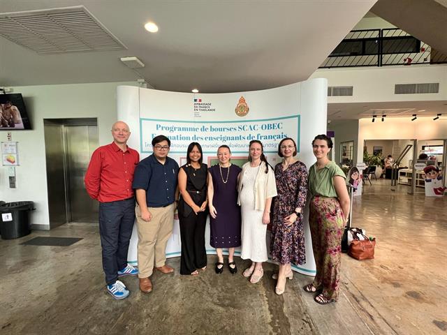 French Lecturer from the School of Liberal Arts Invited as Speaker for SCAC-OBEC 2024 National French Teachers Training Program