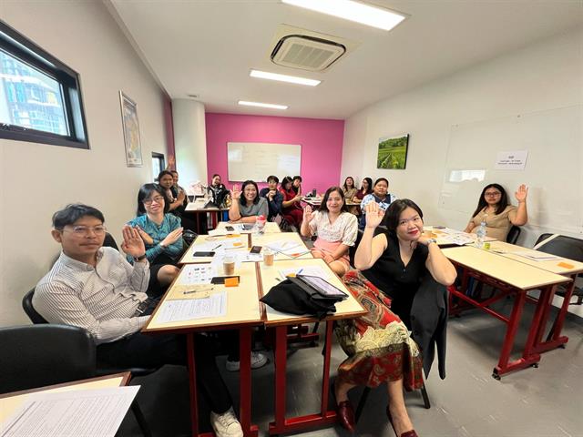 French Lecturer from the School of Liberal Arts Invited as Speaker for SCAC-OBEC 2024 National French Teachers Training Program