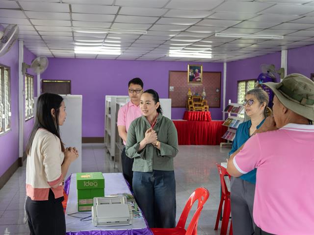 University of Phayao provided academic services to support the development of  an electronic documentation system at Border Patrol Police School Betty Dooman