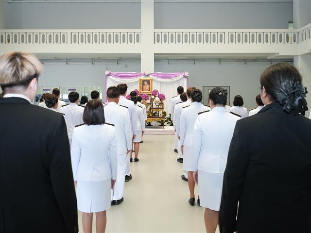 วิทยาลัยการศึกษาเข้าร่วมพิธีลงนามถวายพระพรชัยมงคล เนื่องในโอกาส วันเฉลิมพระชนมพรรษา สมเด็จพระนางเจ้าสุทิดา พัชรสุธาพิมลลักษณ พระบรมราชินี