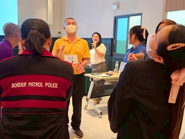 School of Liberal Arts Organizes Workshop on “Play-based Learning Techniques” for Border Patrol Police Teachers from Insee Asa Learning Center (Ban Huai Pum)