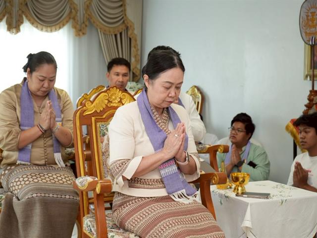 มหาวิทยาลัยพะเยา สืบสานประเพณีถวายเทียนพรรษา เนื่องในเทศกาลวันเข้าพรรษา ประจำปี 2568