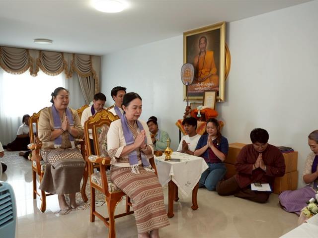 มหาวิทยาลัยพะเยา สืบสานประเพณีถวายเทียนพรรษา เนื่องในเทศกาลวันเข้าพรรษา ประจำปี 2568