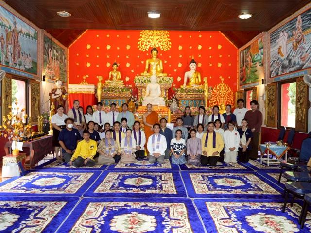 มหาวิทยาลัยพะเยา สืบสานประเพณีถวายเทียนพรรษา เนื่องในเทศกาลวันเข้าพรรษา ประจำปี 2568