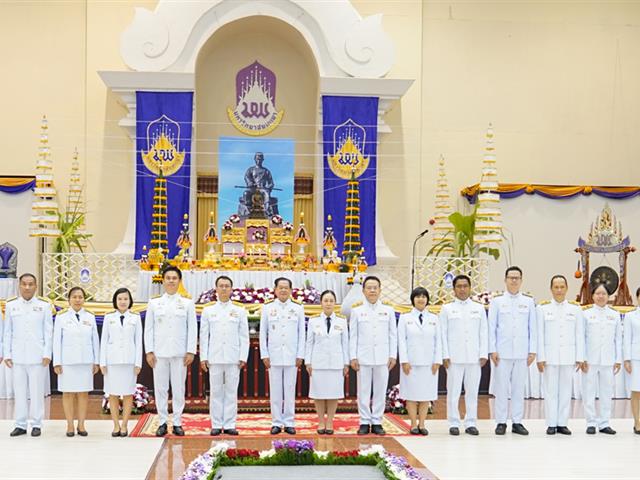 ศูนย์สิ่งแวดล้อมและการจัดการที่ยั่งยืน มหาวิทยาลัยพะเยา ร่วมพิธี ครบรอบ 15 ปี วันสถาปนามหาวิทยาลัยพะเยา 
