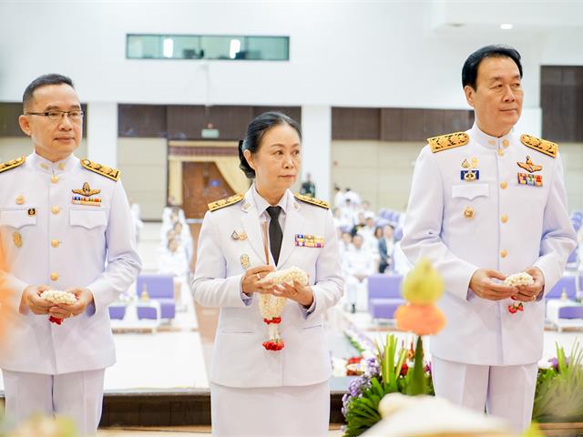 ศูนย์สิ่งแวดล้อมและการจัดการที่ยั่งยืน มหาวิทยาลัยพะเยา ร่วมพิธี ครบรอบ 15 ปี วันสถาปนามหาวิทยาลัยพะเยา 