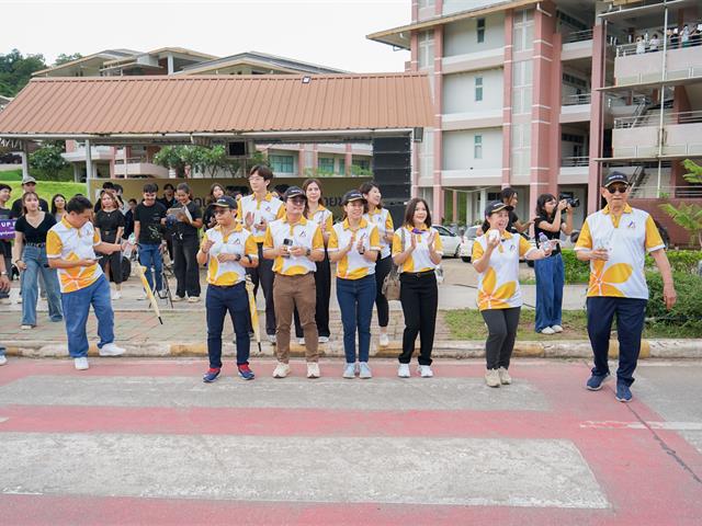 ศูนย์สิ่งแวดล้อมและการจัดการที่ยั่งยืน มหาวิทยาลัยพะเยา ร่วมประเพณีเดินขึ้น ม. ประจำปี 2568