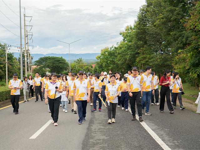 ศูนย์สิ่งแวดล้อมและการจัดการที่ยั่งยืน มหาวิทยาลัยพะเยา ร่วมประเพณีเดินขึ้น ม. ประจำปี 2568