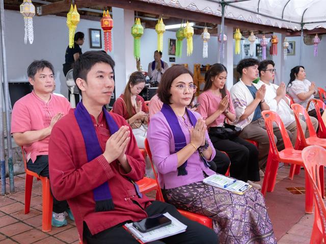 คณะศิลปศาสตร์ เข้าร่วมโครงการ “ประเพณีแห่ผ้าห่มพระธาตุจอมทอง ครั้งที่ ๑๐”