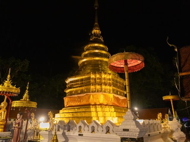 คณะศิลปศาสตร์ เข้าร่วมโครงการ “ประเพณีแห่ผ้าห่มพระธาตุจอมทอง ครั้งที่ ๑๐”