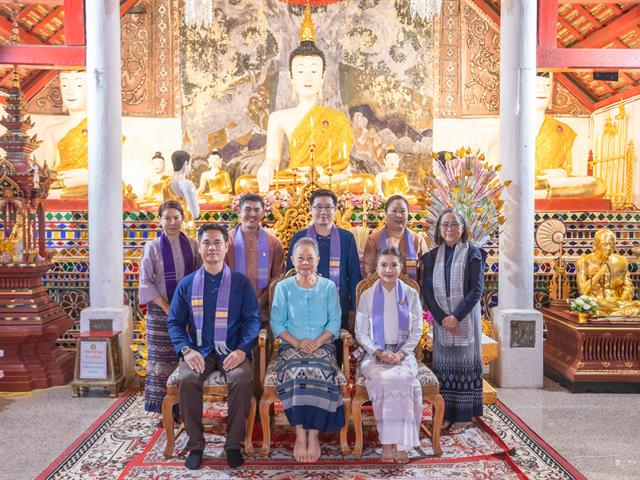 คณะศิลปศาสตร์ เข้าร่วมโครงการ “ประเพณีแห่ผ้าห่มพระธาตุจอมทอง ครั้งที่ ๑๐”