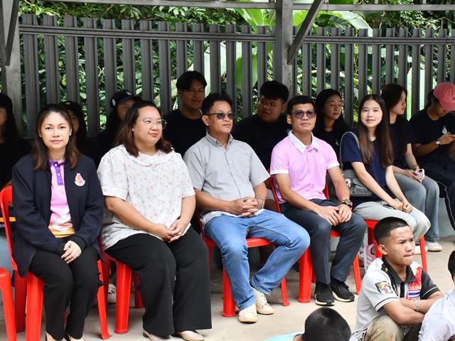 วิทยาลัยการศึกษา ร่วมกับสโมสรนิสิต ดำเนินกิจกรรมการพัฒนานิสิตครูจิตอาสาเพื่อการพัฒนาเชิงพื้นที่ โรงเรียนบ้านแม่แมะ จังหวัดเชียงใหม่