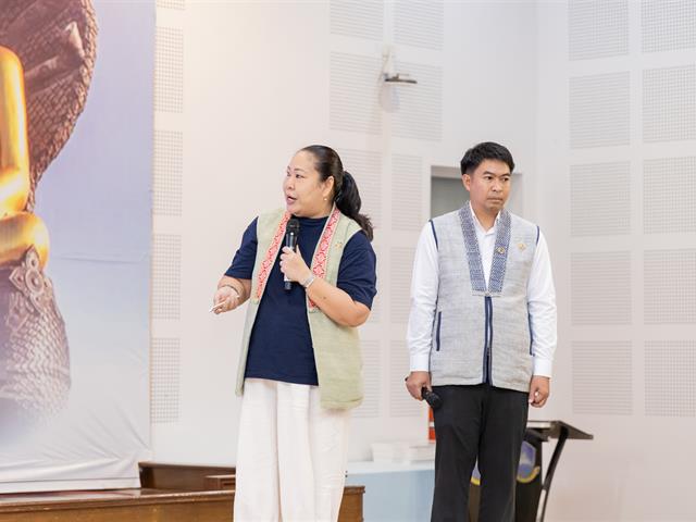 วันที่ 18 กันยายน 2568 กองบริหารงานวิจัย มหาวิทยาลัยพะเยา จัดกิจกรรม Pitching การประกวดรางวัลสนับสนุนพื้นที่การเรียนรู้ (Learning Space for SDGs 2025) 