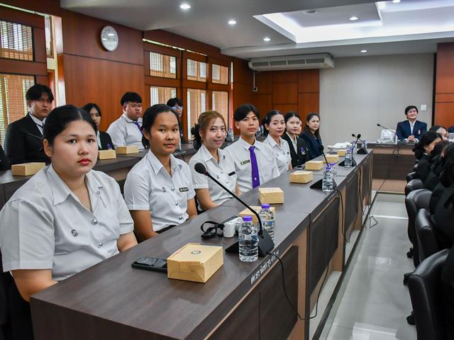 The School of Education Student Association studied visit about student affairs at the Faculty of Education, Chiang Mai University