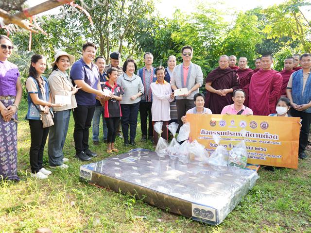 มหาวิทยาลัยพะเยาสืบสานประเพณีตานต้อด ประจำปี 2568 เสริมสร้างความเข้มแข็งด้านคุณธรรมและธรรมาภิบาลในหน่วยงาน ร่วมกับ ชุมชนตำบลแม่กา