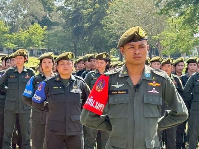 พิธีเปิดการฝึกศึกษานักศึกษาวิชาทหาร 