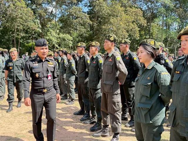 พิธีเปิดการฝึกศึกษานักศึกษาวิชาทหาร 