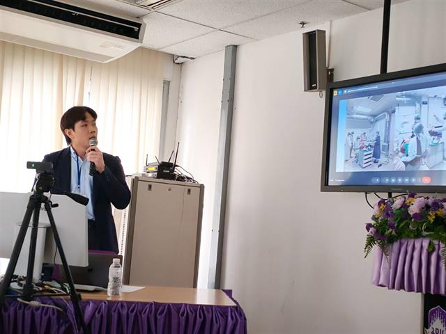 ร่วมเปิดการประชุมวิชาการระดับชาติ นวัตกรรมการนำเลเซอร์วิทยาบูรณาการในระบบบริการทันตกรรมในประเทศไทย